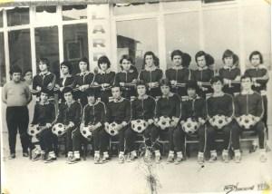 Dinamo Mesken football team (Photo by Cemal Karadağ - 1976)